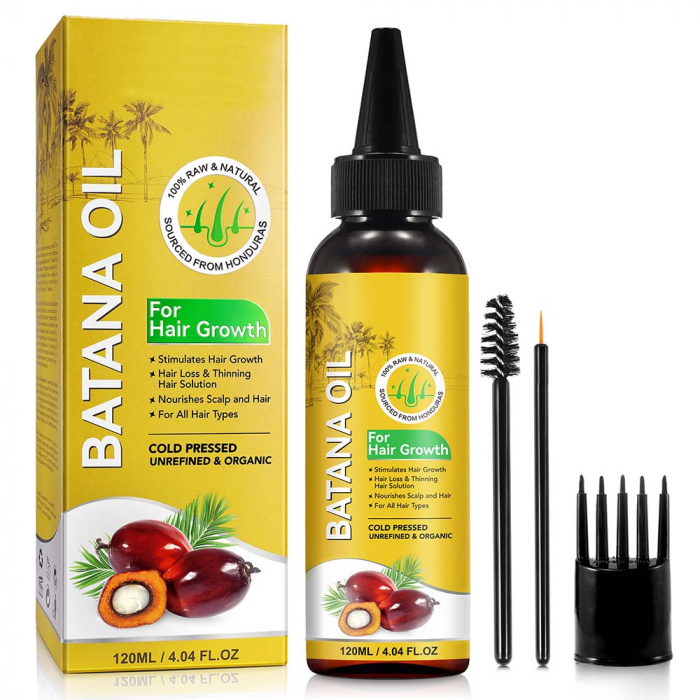 Ulei de Batana 100% Raw  Natural pentru Cresterea Parului, recolta Honduras, NOVA KISS  , 120 ml