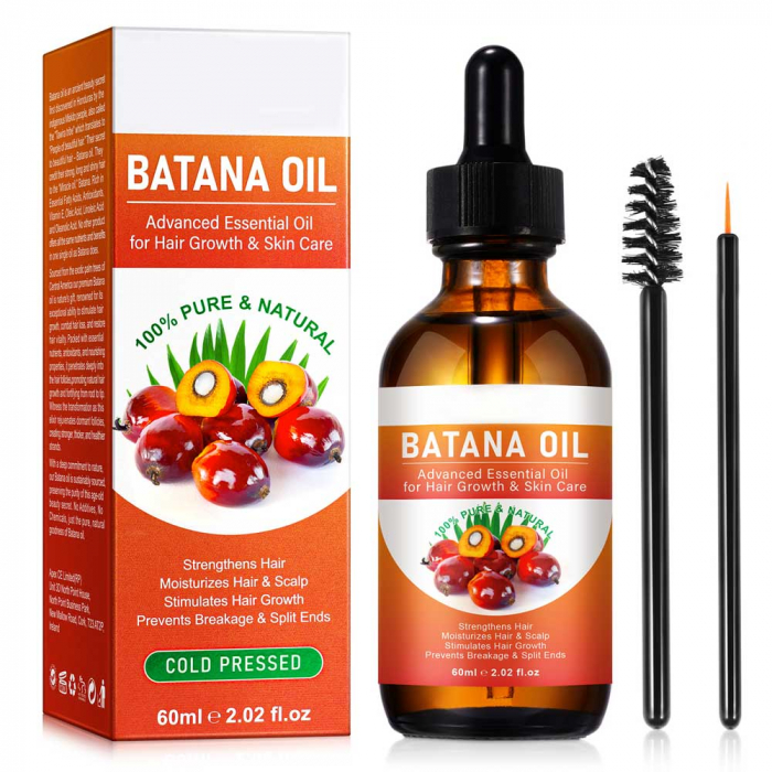 Ulei de Batana, 100% Pur & Natural, Premium, pentru Cresterea Parului si Ingrijirea Pielii, NOVA KISS® 60 ml-big