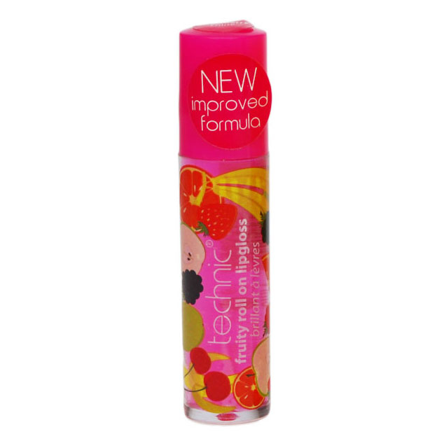 Balsam de buze Technic Fruity Roll On Lipgloss, Caspuni, 6 ml-big