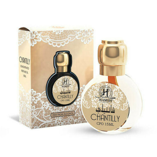 Ulei de parfum arabesc HAMIDI Chantilly Perfume Oil, formula concentrata, 15 ml-big
