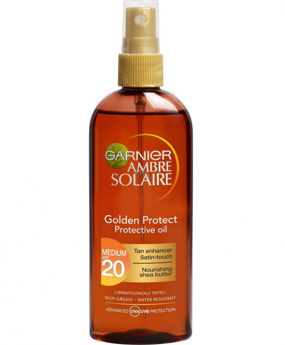 Ulei de plaja Garnier Ambre Solaire Golden Protect Sun Oil SPF20, 150 ml -big