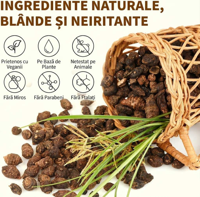 Ulei pentru Reducerea Cresterii Parului Nedorit, Cyperus Rotundus, 60 ml-big