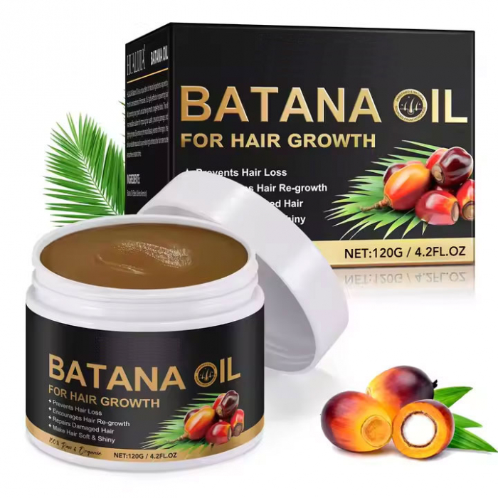 Ulei Premium de Batana, 100% Raw  Organic pentru Regenerarea si Stimularea Foliculilor de Par, 120 g