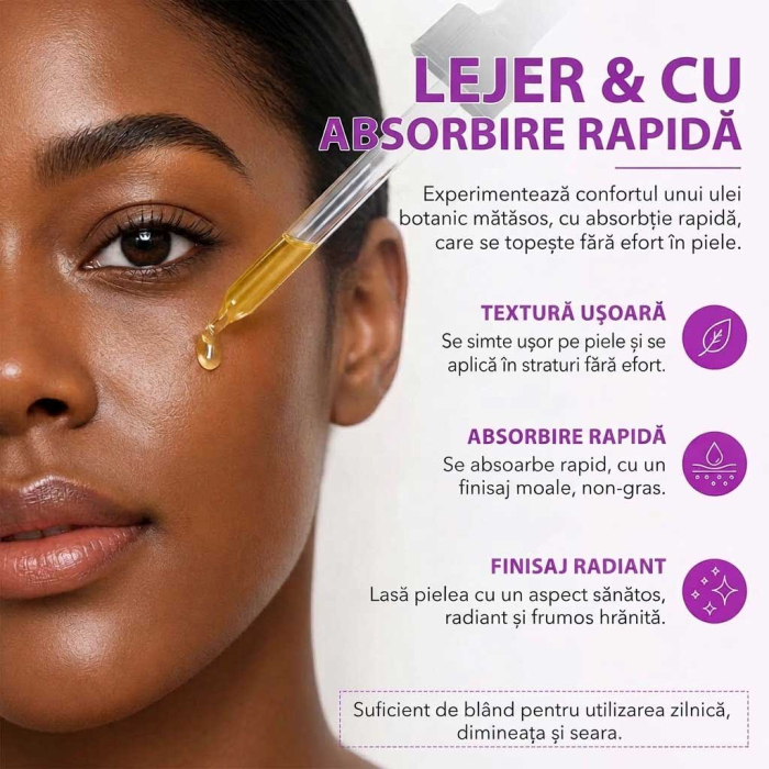 Ulei Ser Facial cu Bakuchiol | Alternativa Retinol, 100% Pur & Natural, 60 ml-big