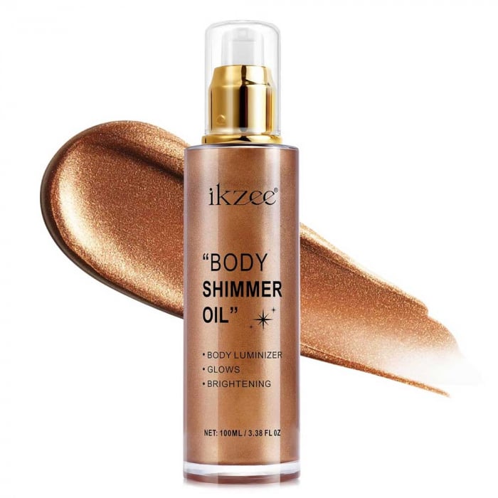 Ulei Stralucitor Premium Pentru Corp, Ikzee Body Shimmer Oil, 100 Ml