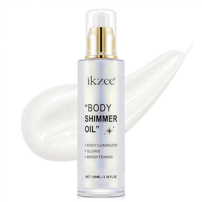 Ulei Stralucitor Premium Pentru Corp Ikzee Body Shimmer Oil, 100 Ml