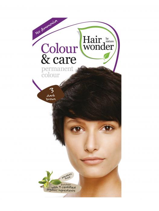 Vopsea De Par Fara Amoniac HennaPlus Hair Wonder-3 Dark Brown