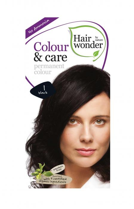 Vopsea De Par Fara Amoniac HennaPlus Hair Wonder-1 Black