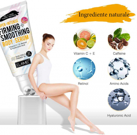 Cremă pentru Slăbit Intens cu Aminoacizi Bioactivi, Fermitate 14 Zile, 120 g2