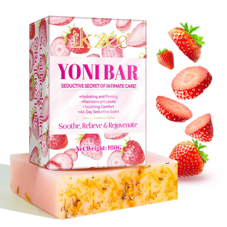 Sapun pentru Ingrijirea Zonelor Intime, pH echilibrat, Yoni Bar, NOVA KISS®, 100 g