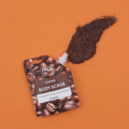 Scrub de Corp cu Extract de Cafea FACE FACTS Coffee Body Scrub, 50 g1