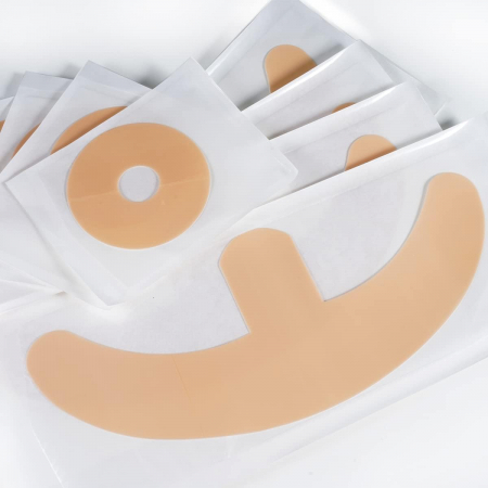 Folii Premium din Silicon Medical pentru Cicatrici Mamare, Reutilizabile, 4 Perechi, NOVA KISS®1