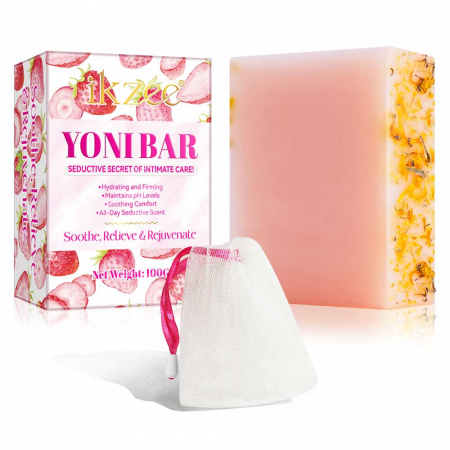 Sapun pentru Ingrijirea Zonelor Intime, pH echilibrat, Yoni Bar, NOVA KISS®, 100 g3