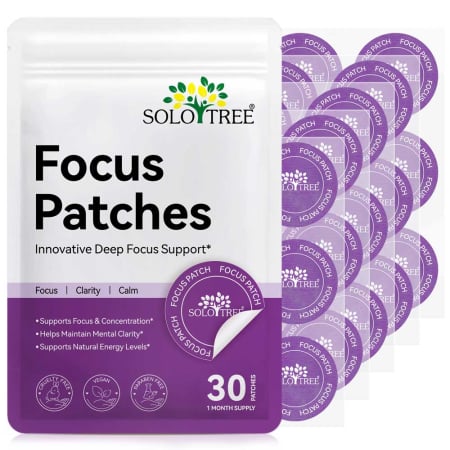 Plasturi Focus - Imbunatateste Concentrarea, Claritatea Mentala si Atentia, 30 buc