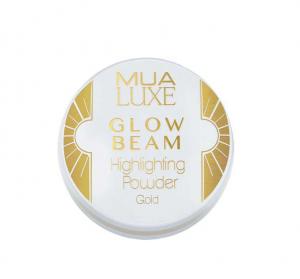 Pudra iluminatoare aurie Luxe Glow Beam Highlighting Powder MUA Makeup Academy Professional, Gold1