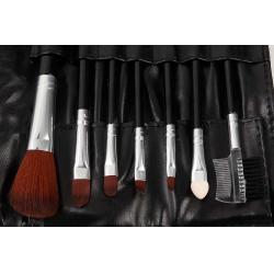Set 7 Pensule Profesionale Luxury pentru Machiaj, Carbon Black1