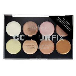 Paleta Profesionala cu 8 Iluminatoare Crema TECHNIC Colour Fix Highlighter Palette, 16g