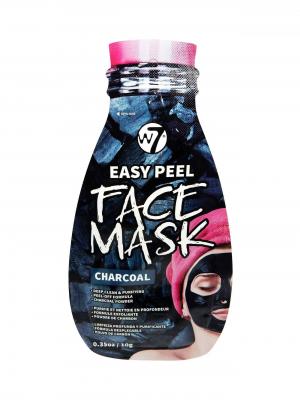 Masca pe Baza de Carbune pentru Indepartarea Impuritatilor W7 Easy Peel Face Mask, Charcoal, 10 g