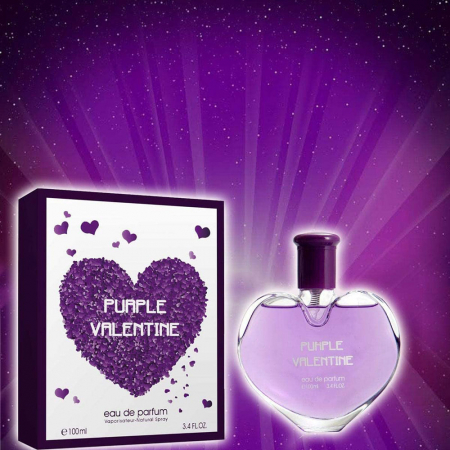 Apa de Parfum Purple Valentine Fine Perfumery Eau De Parfum, Ladies EDP, 100 ml1