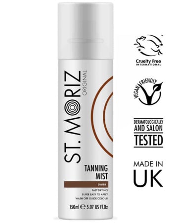 Autobronzant Spray Profesional ST MORIZ Tanning Mist Fast Drying - Dark, 150 ml4