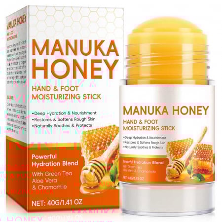 Balsam cu Miere de Manuka pentru Călcâie și Mâini, Reparare Intensivă, 40 g