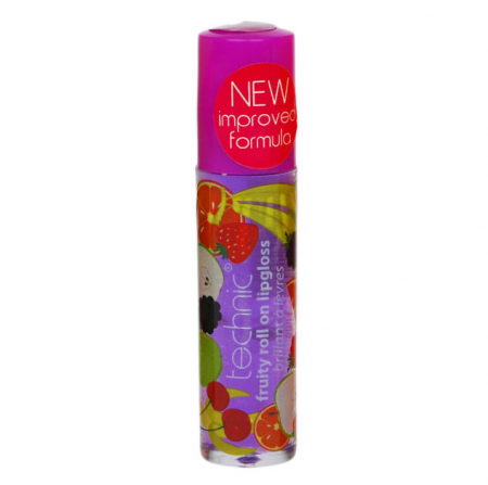Balsam de buze Technic Fruity Roll On Lipgloss, Fructe de Padure, 6 ml