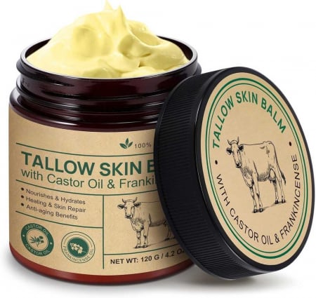 Balsam din Seu de Vita cu Ulei de Ricin si Tamaie, 100% Pur, NOVA KISS®, 120 g