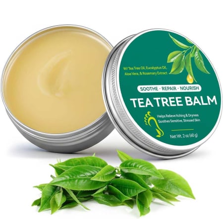 Balsam pentru Corp cu Arbore de Ceai, Eucalipt, Aloe Vera si Rozmarin, 60 g