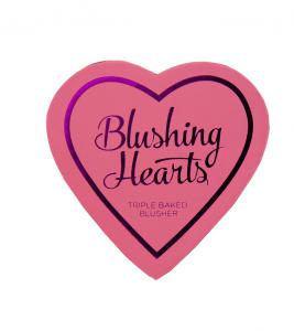 Blush Iluminator Makeup Revolution I Heart Makeup Blushing Hearts - Peachy Keen, 10g1
