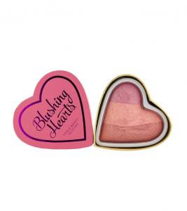 Blush Iluminator Makeup Revolution I Heart Makeup Blushing Hearts - Candy Queen of Hearts, 10g