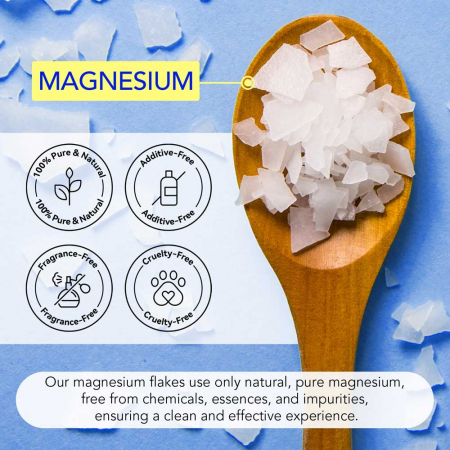 Fulgi de Magneziu pentru Baie, 100% Puri si Naturali, NOVA KISS®, 250 g1