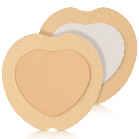 Comprese Premium pentru Cicatrici din Spuma de Silicon cu Argint si Margine Adeziva, 5 buc, 18 cm x 18 cm7