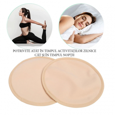 Comprese Reutilizabile pentru Sâni + Ulei de Ricin NOVA KISS® – Terapie Detox, Circulație, Calmarea Inflamației9