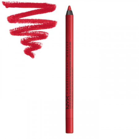 Creion de buze NYX Professional Makeup Slide On, Knock Em Red