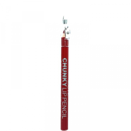Creion De Buze Technic Chunky Lip Pencil cu ascutitoare, Dark Red0