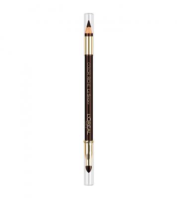 Creion de Ochi L'OREAL Color Riche Le Smoky - 204 Brown Fusion, (Maro Inchis Intens)