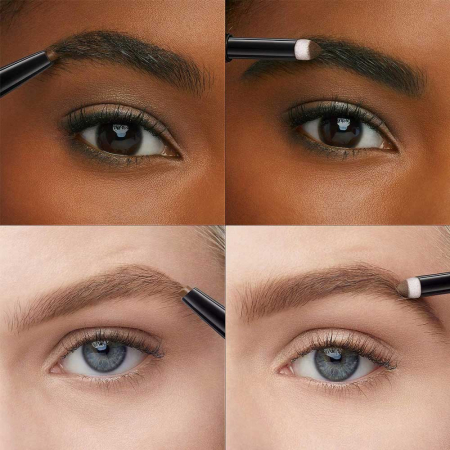 Creion pentru sprancene automatic Maybelline New York Brow Satin Duo, Dark Brown6