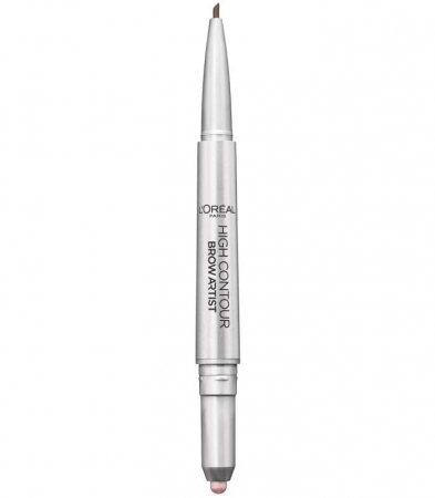 Creion pentru sprancene cu iluminator L'Oreal Paris High Contour Brow Artist, 107 Cool Brunette2