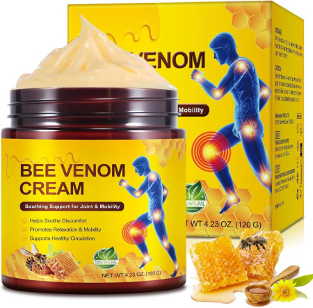 Cremă cu Venin de Albine pentru Articulații, Mobilitate și Confort, 120 g