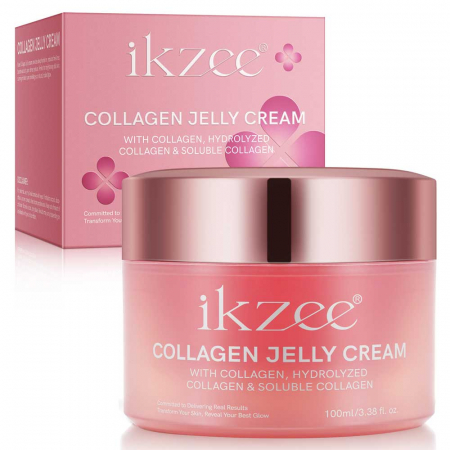 Crema Jeleu Premium cu Colagen si Niacinamide, Hidratare profunda si Elasticitate, 100 ml15