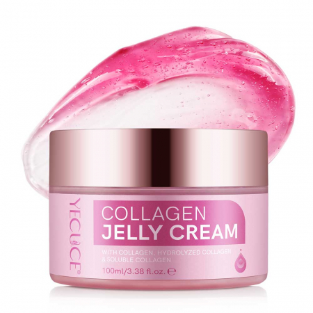 Crema Jeleu Premium cu Colagen Hidrolizat & Colagen Solubil, Reparare profunda, 100 ml9