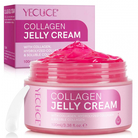 Crema Jeleu Premium cu Colagen Hidrolizat & Colagen Solubil, Reparare profunda, 100 ml