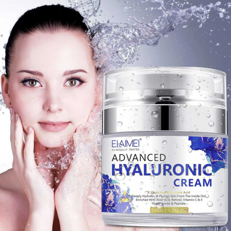 Crema Premium cu Acid Hialuronic, Retinol, Niacinamide si Peptide, Formula Avansata, 50 ml4