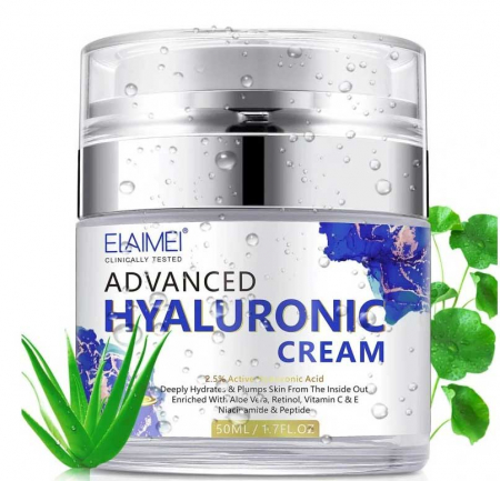 Crema Premium cu Acid Hialuronic, Retinol, Niacinamide si Peptide, Formula Avansata, 50 ml0