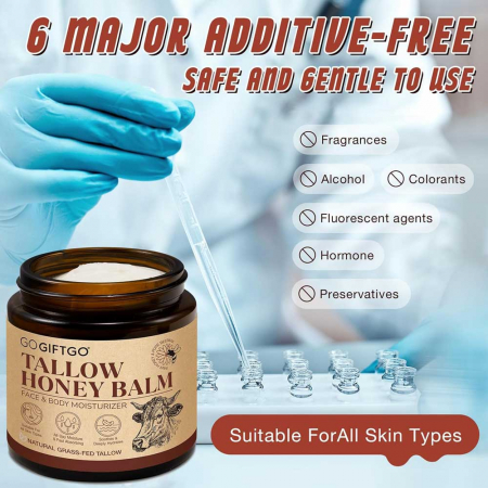 Crema Premium din Seu de Vita 100% Pura cu Ceara de Albine si Miere, Hidratare Profunda, 120 g8