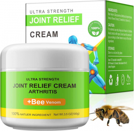 Crema Ultra Eficienta pentru Articulatii cu Venin de Albine si Glucozamina, 100 g 3