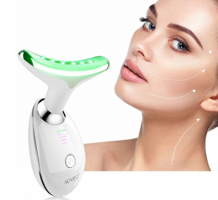 Dispozitiv Facial Profesional Anti-Rid 5 în 1 – LED, EMS, Masaj Termic, Lifting & Rejuvenare6