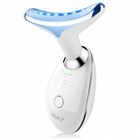 Dispozitiv Facial Profesional Anti-Rid 5 în 1 – LED, EMS, Masaj Termic, Lifting & Rejuvenare11