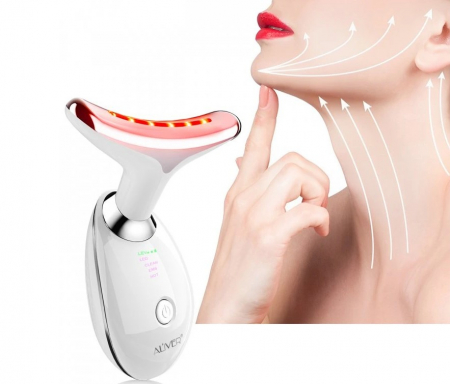 Dispozitiv Facial Profesional Anti-Rid 5 în 1 – LED, EMS, Masaj Termic, Lifting & Rejuvenare5