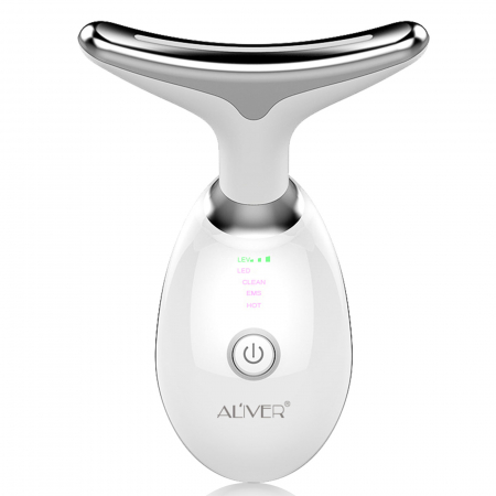 Dispozitiv Facial Profesional Anti-Rid 5 în 1 – LED, EMS, Masaj Termic, Lifting & Rejuvenare8